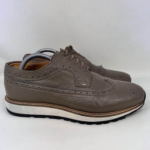 Armando Cabral Brogue Wingtip Oxfords Brown Men’s Size 8.5 / EUR Size 42 - Picture 1 of 10